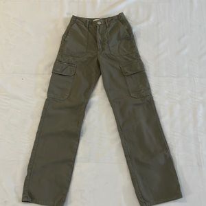 Zara green cargo. Size 0